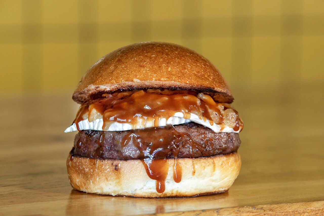 Hambutguesa de queso de cabra