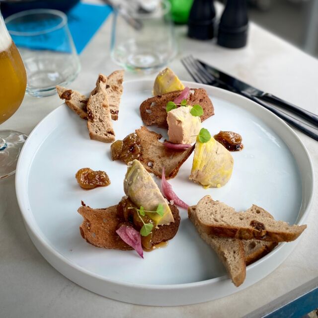 Assiette de foie gras maison