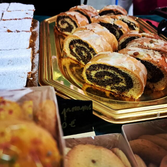 Gâteau roulé aux graines de pavot