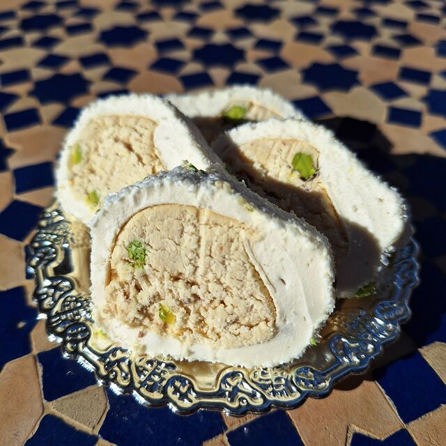 Loukoum crème de noisettes-noix de coco