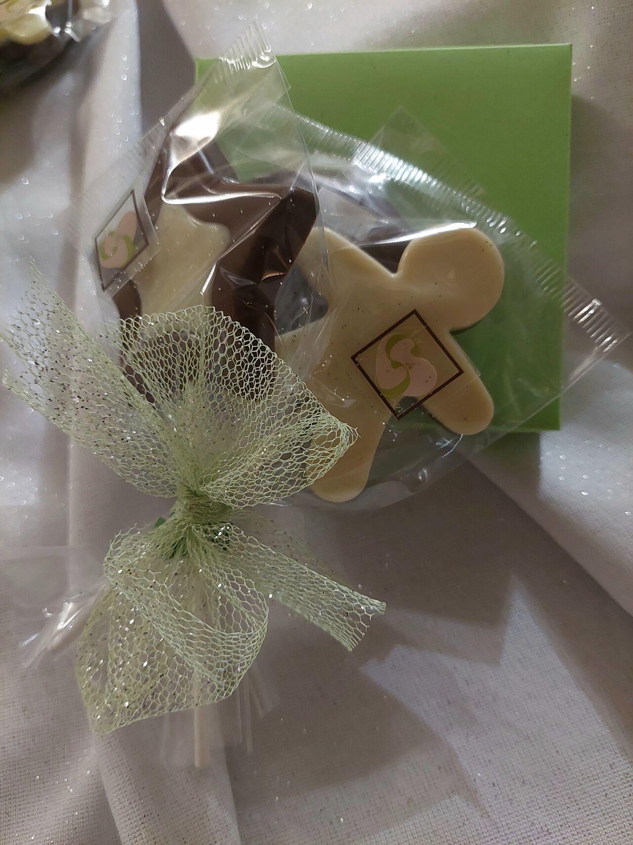 Sucettes chocolat lait et blanc 