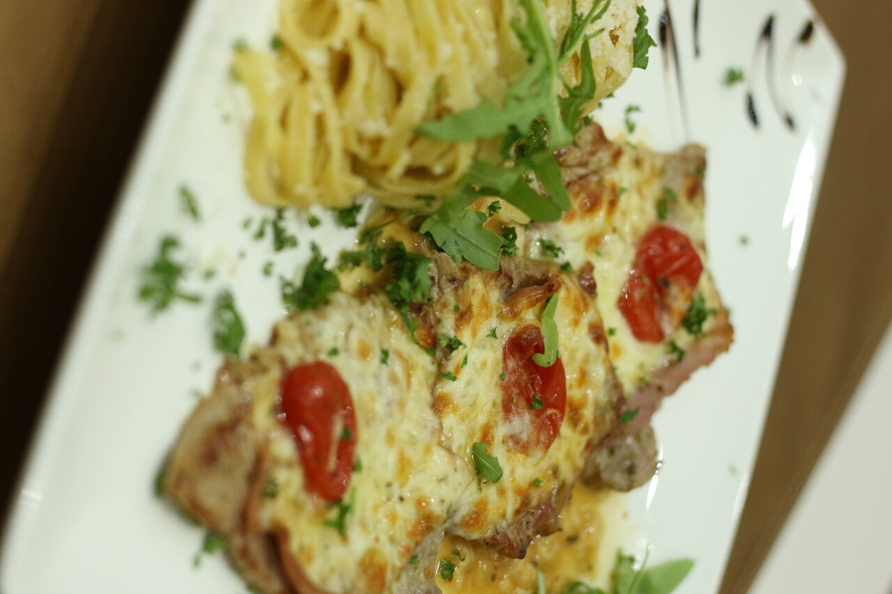 Escalope de veau valdostana