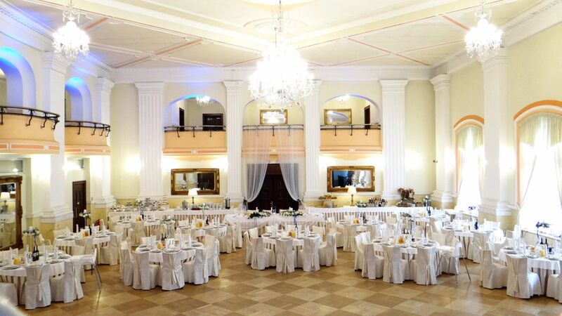 Duża sala bankietowa/konferencyjna.