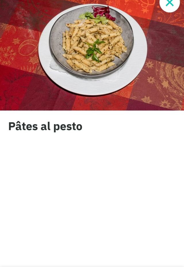 Pâtes al pesto