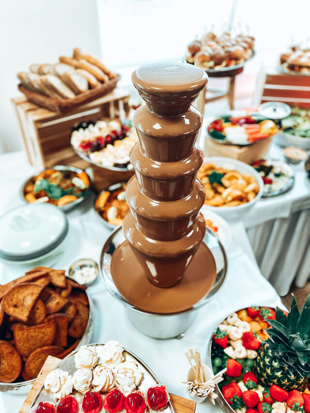 Čokoládová fontána