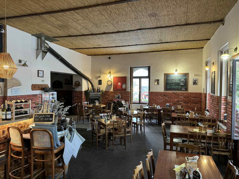 Přední část restaurace