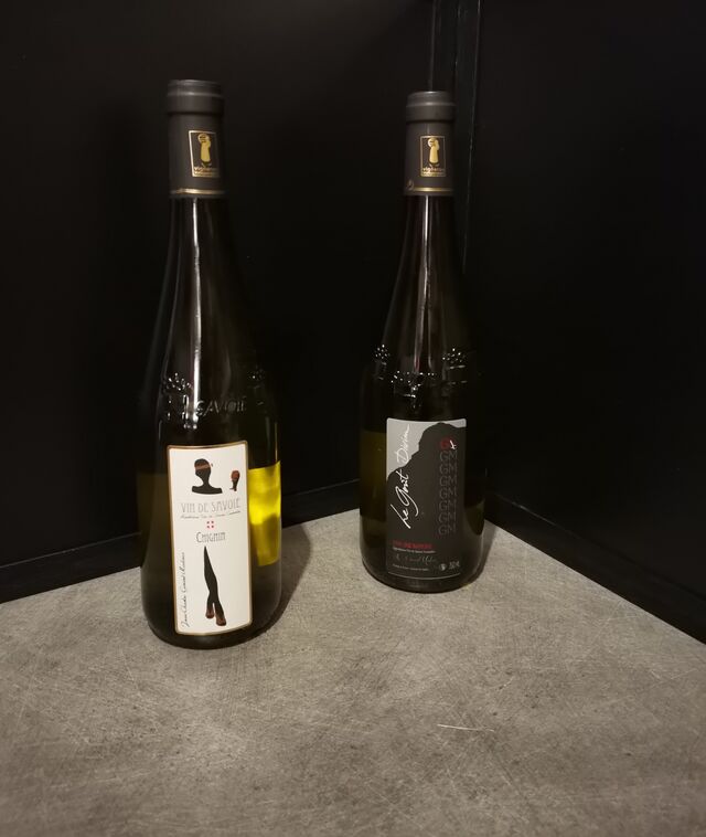 Vins de Savoie=Chignin = 12.50€ / Jacquère = 11.90€