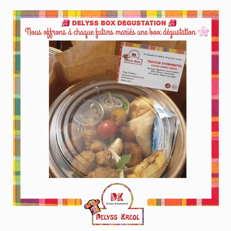 BOX DEGUSTATION offerte à nos futurs mariés ??