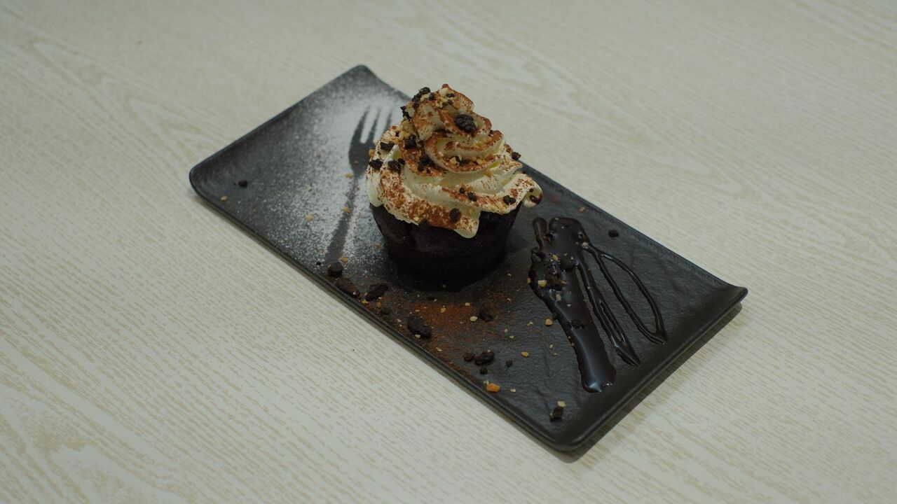 souflè al cioccolato con cuore caldo