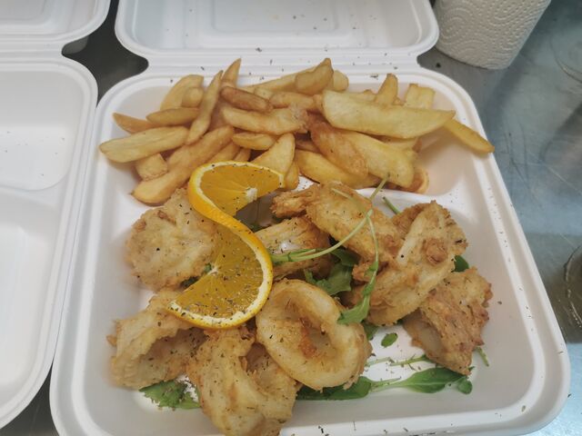 Kalamari (zu mitnehmen ) 