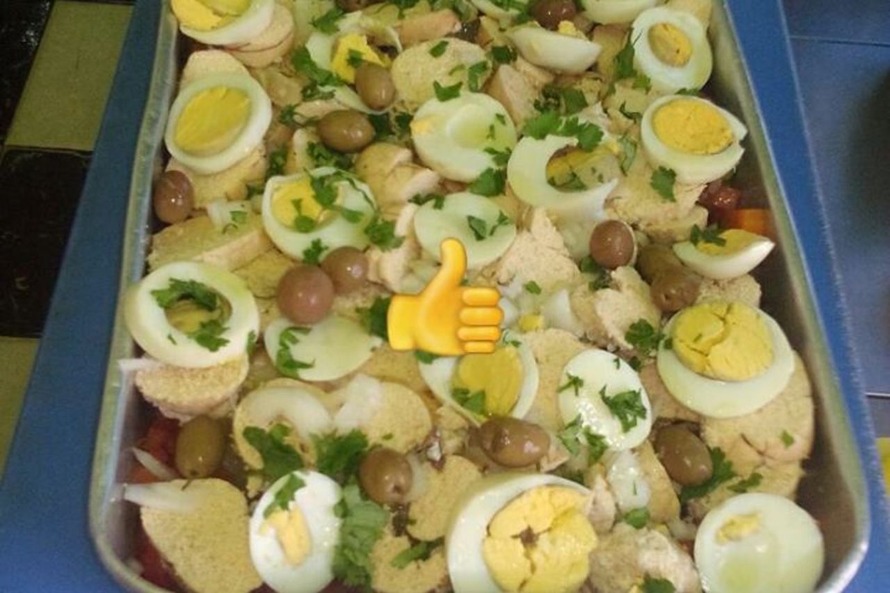 saladas frias