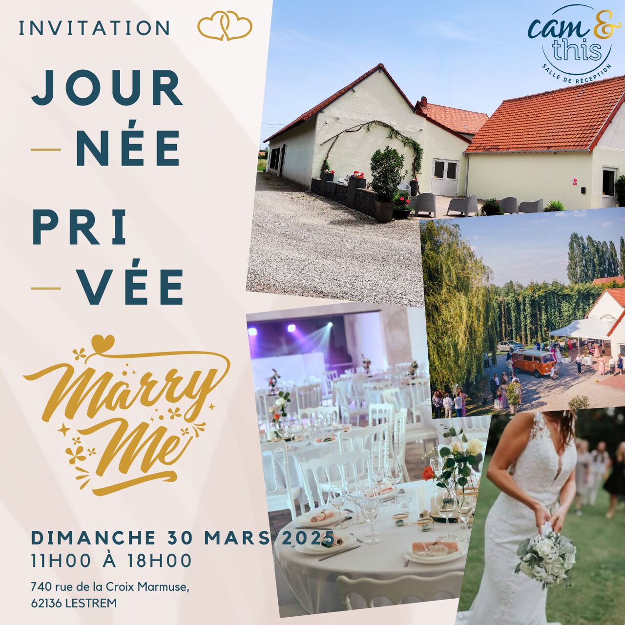 Journée privée des futurs mariés
