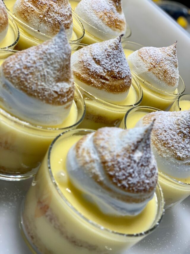 tarte au citron meringuée