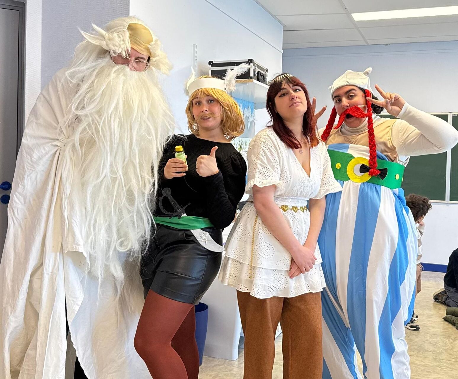 L'équipe d'animation permanente