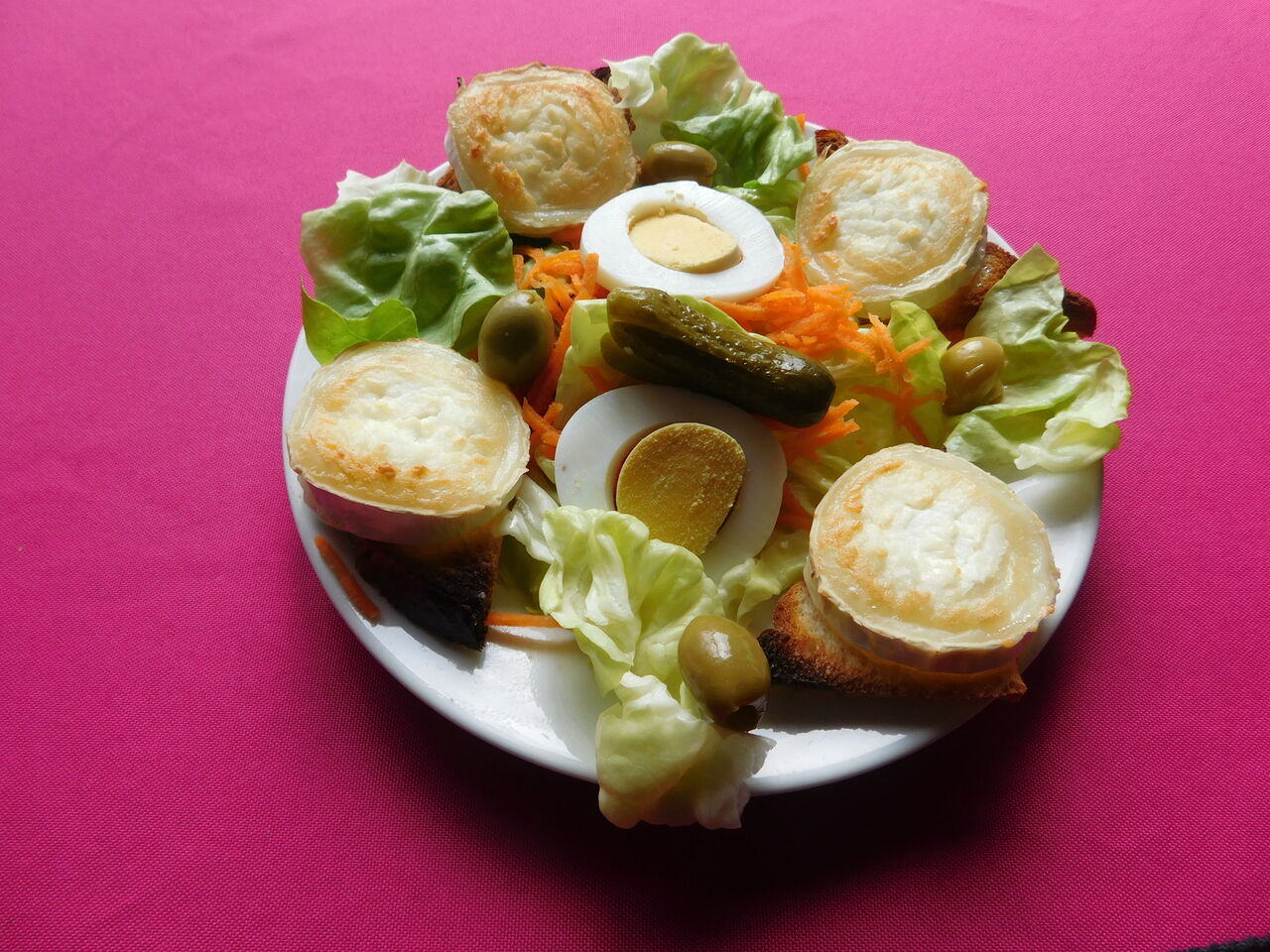 Salade de chèvre 