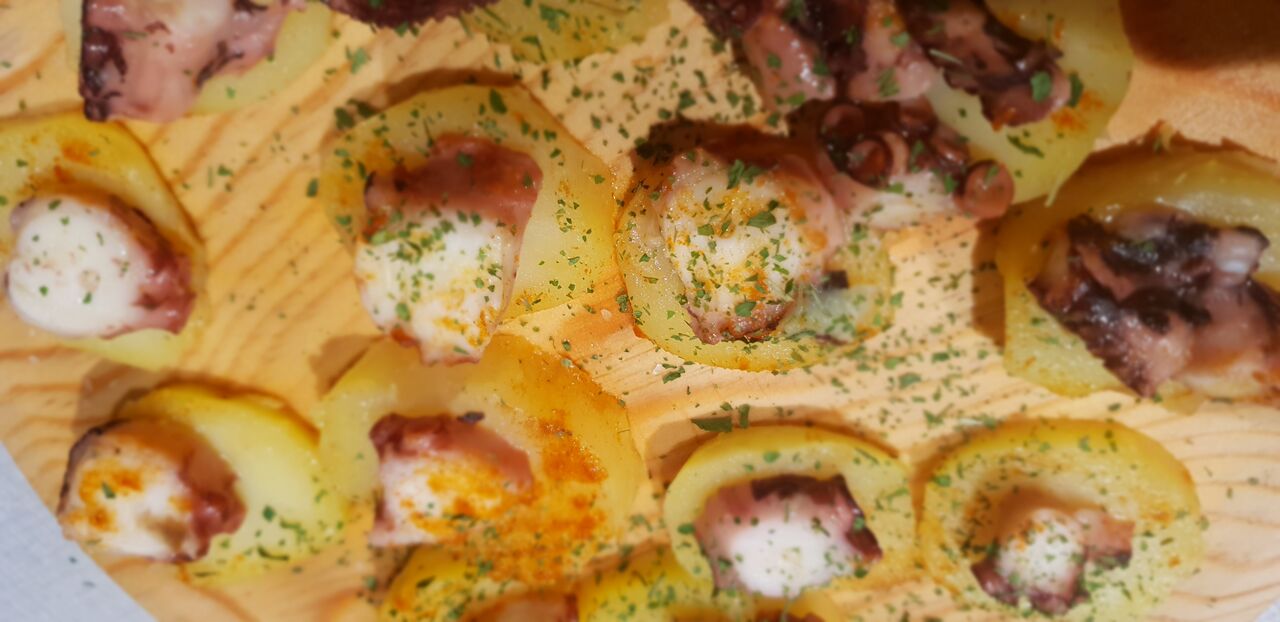 Tapas: Pulpo a la gallega