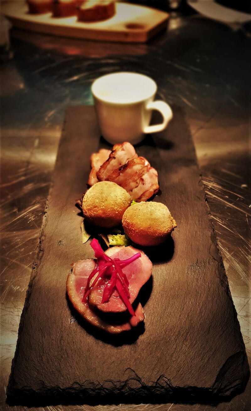 Hausgemachte Ente Platte