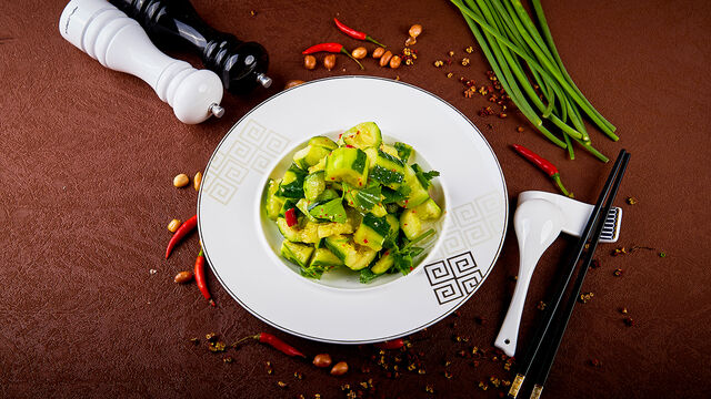 Ogórek na ostro / Spicy cucumber