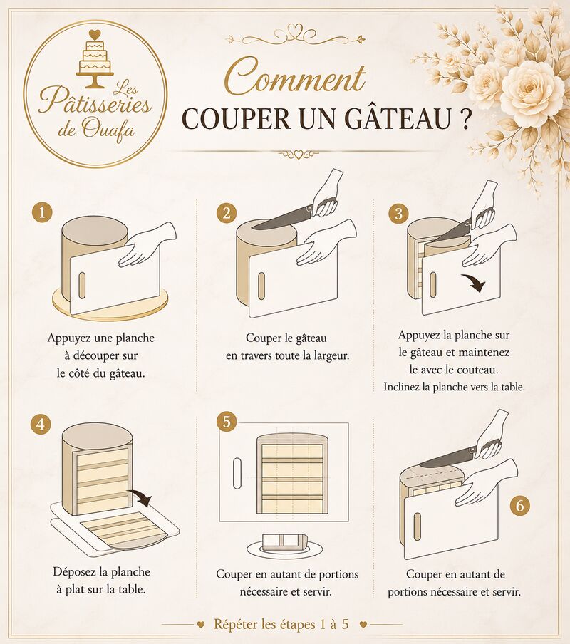 Comment couper un gâteau 