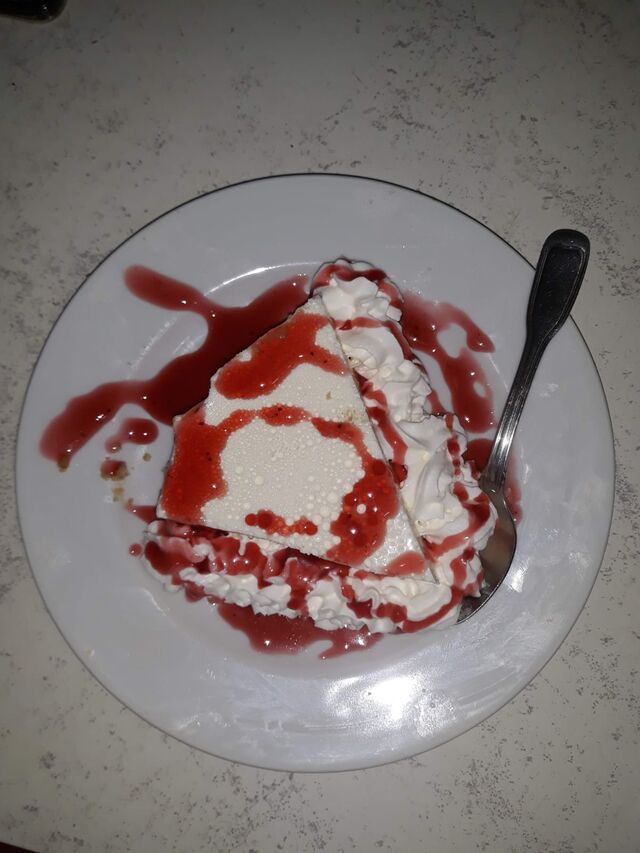 Postre? Tarta de queso casera 