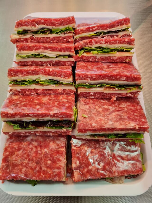 Tramezzini di carne 