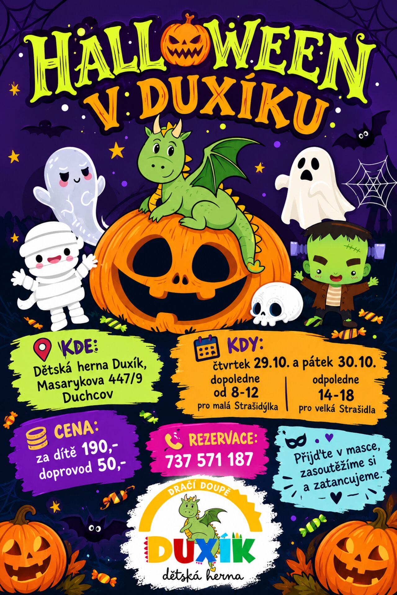 HALLOWEEN V DUXÍKU