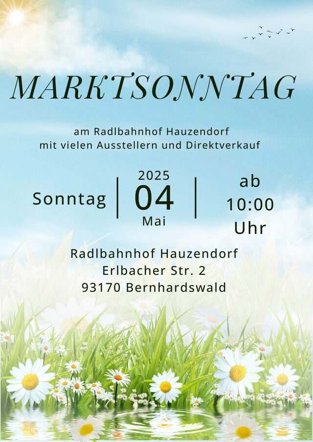 1. Marktsonntag am Radlbahnhof