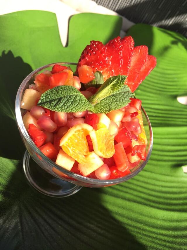Salade de fruits frais de saison 