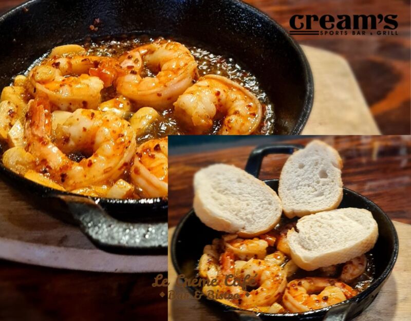 SPICY HOT GARLIC PRAWNS
