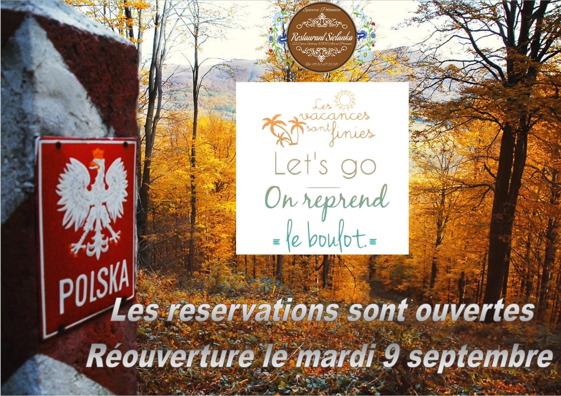 Les vacances sont finies