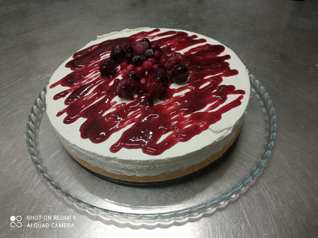 Cheesecake ai frutti di bosco