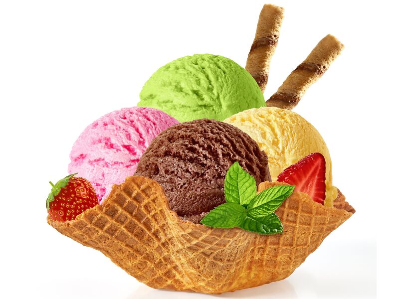 Grand choix de glaces artisanales