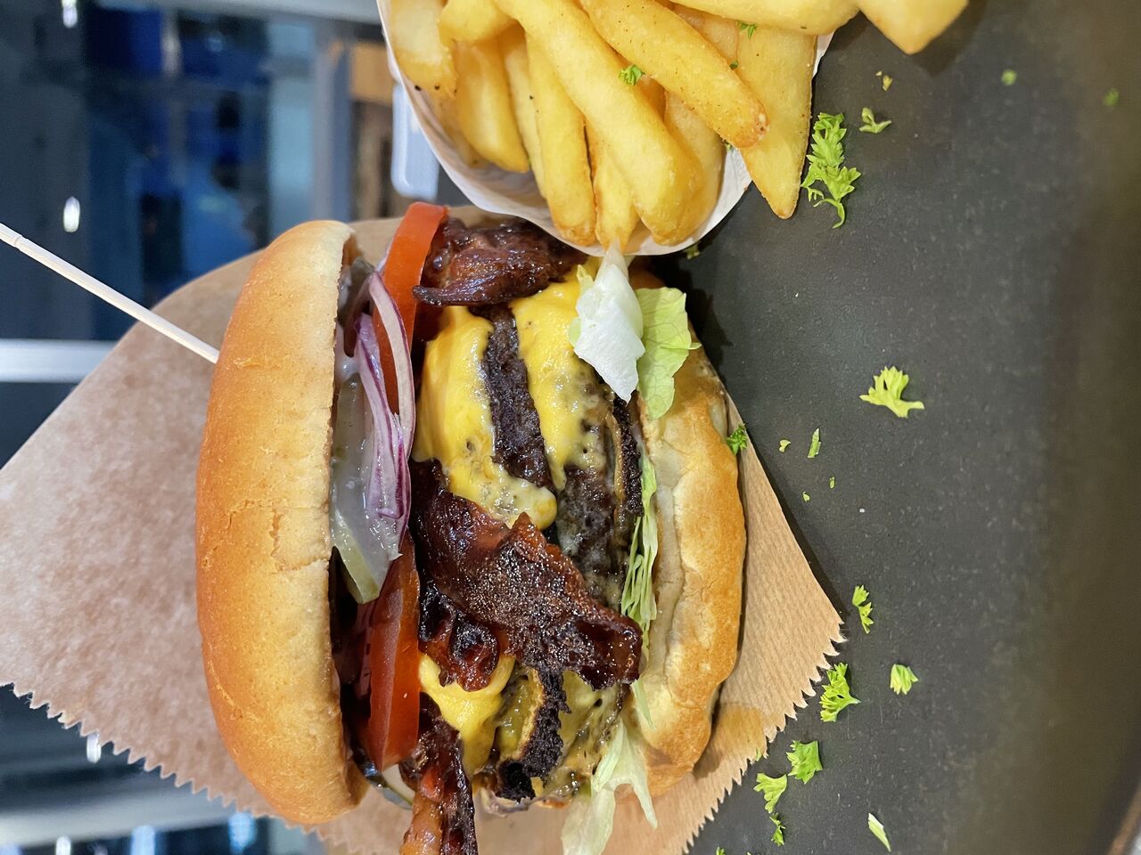 Der „doppelte Bypass-Burger“