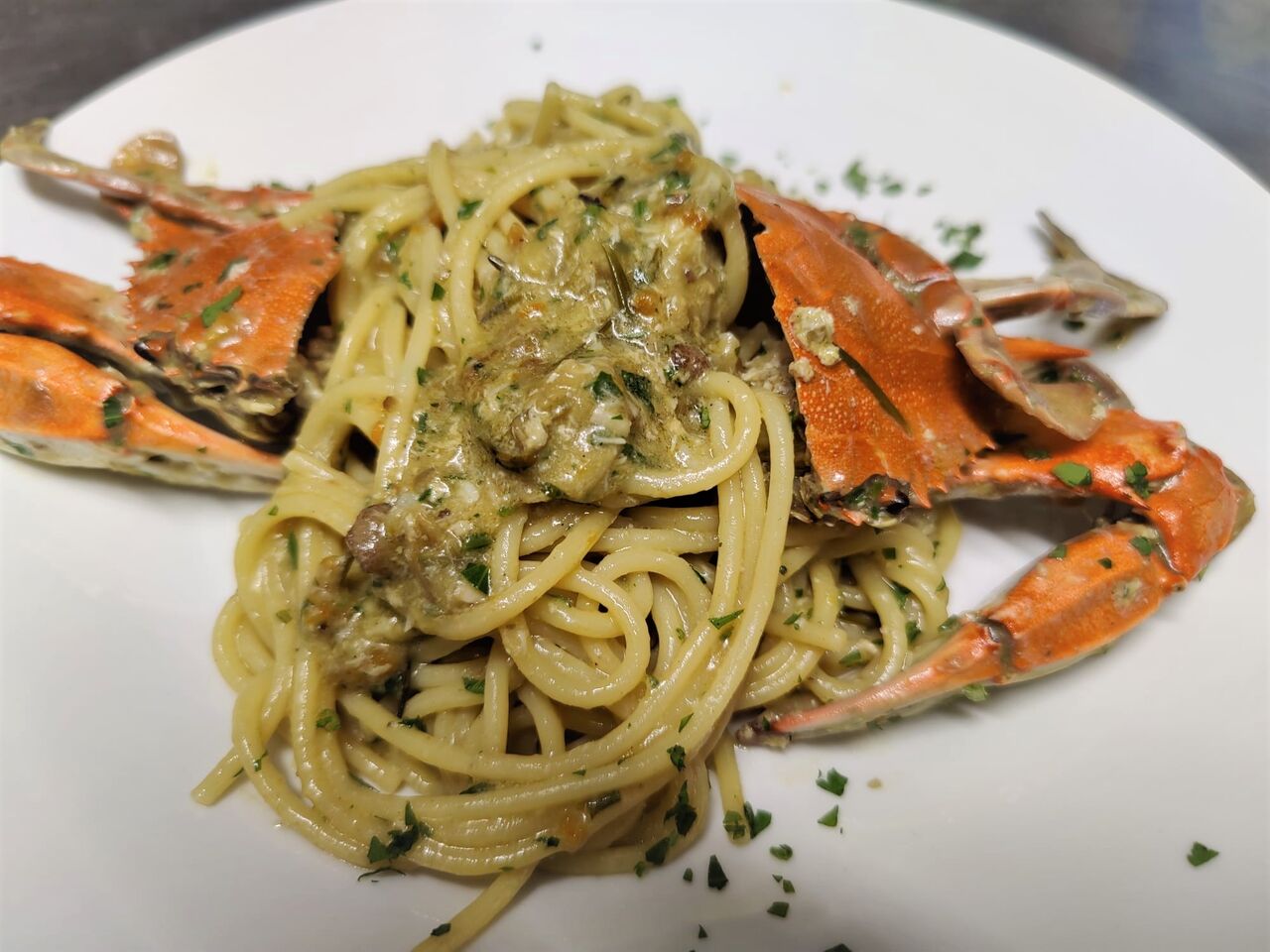 Spaghetti con granso