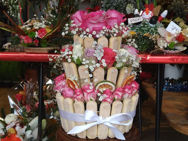 Création Gâteau aux fraises