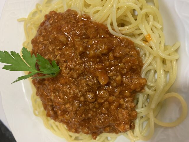 Espaguetis Boloñese