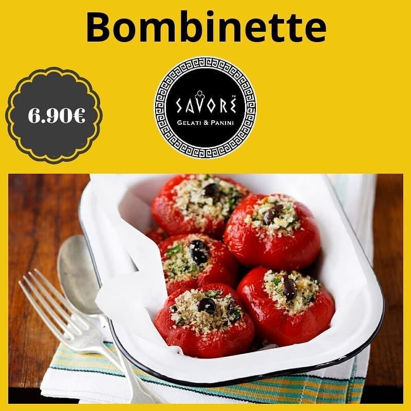 Bombinette :
Nos poivrons farcis au thon et câpres ..
#savorë #grasse #placeauxaires #sandwicherie #antipasti #italianfood #bomb