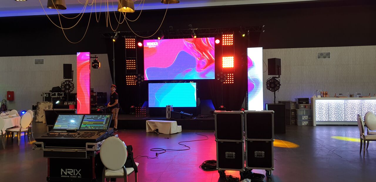 Installation complète pour vos orchestres de mariage.