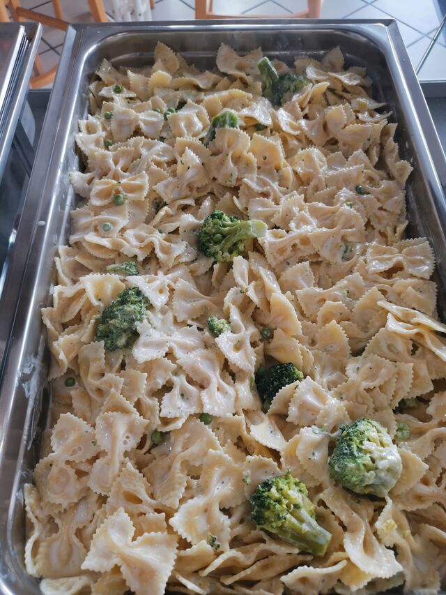 Pasta Brokkoli und Erbsen 