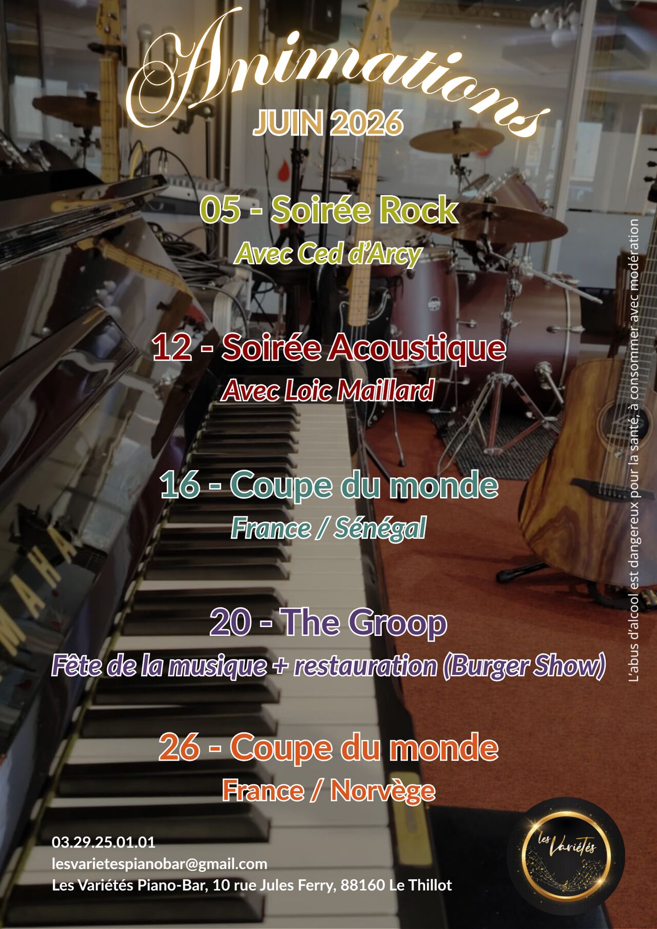 Animations de juin
