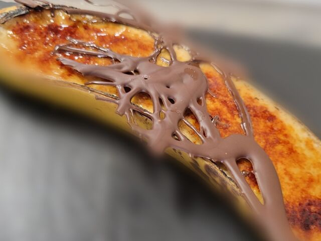 Crème brûlée banane