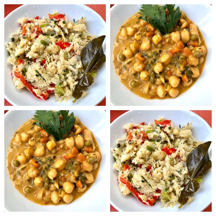 bacalao et pois chiches coco