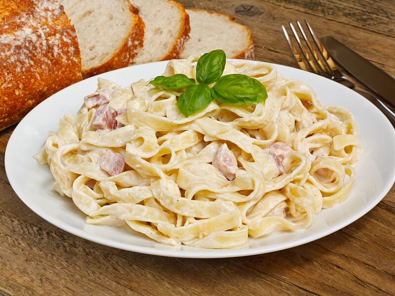 TAGLIATELLES CARBONARA