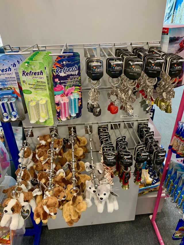 Porte clefs et refreh pour voiture