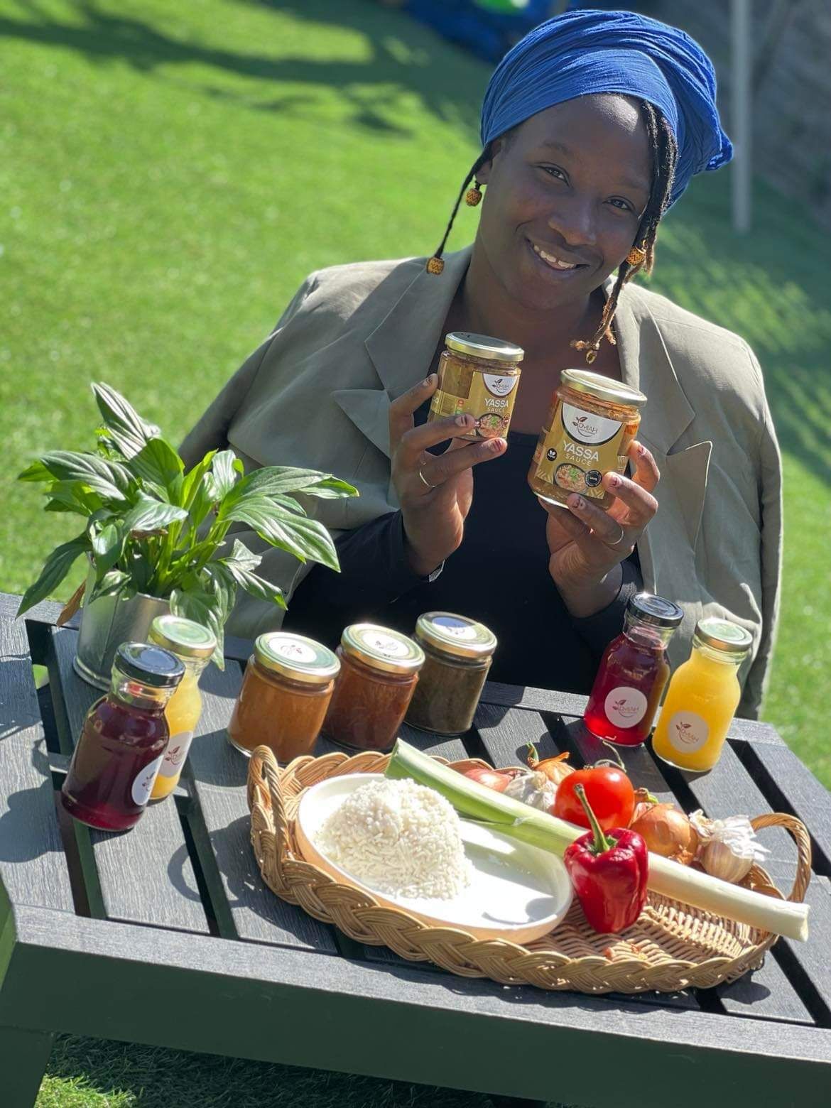 Habibatou BOURVIEUX qui est à l’origine de la marque DMIAH