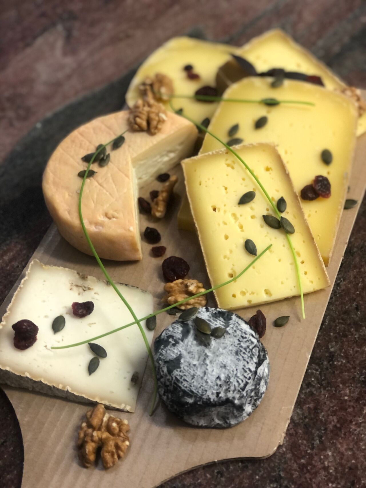 Planche de fromages de nos vallées