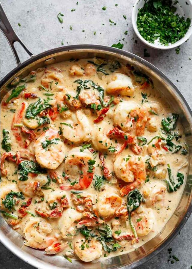 Camarões à Tailandesa
(Leite de coco, mel e lima...!)