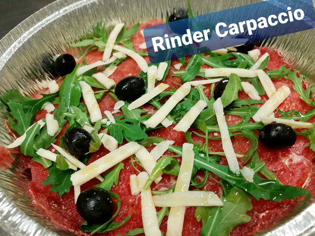 Fleisch Spezialitäten: Rinder Carpaccio ab 9€