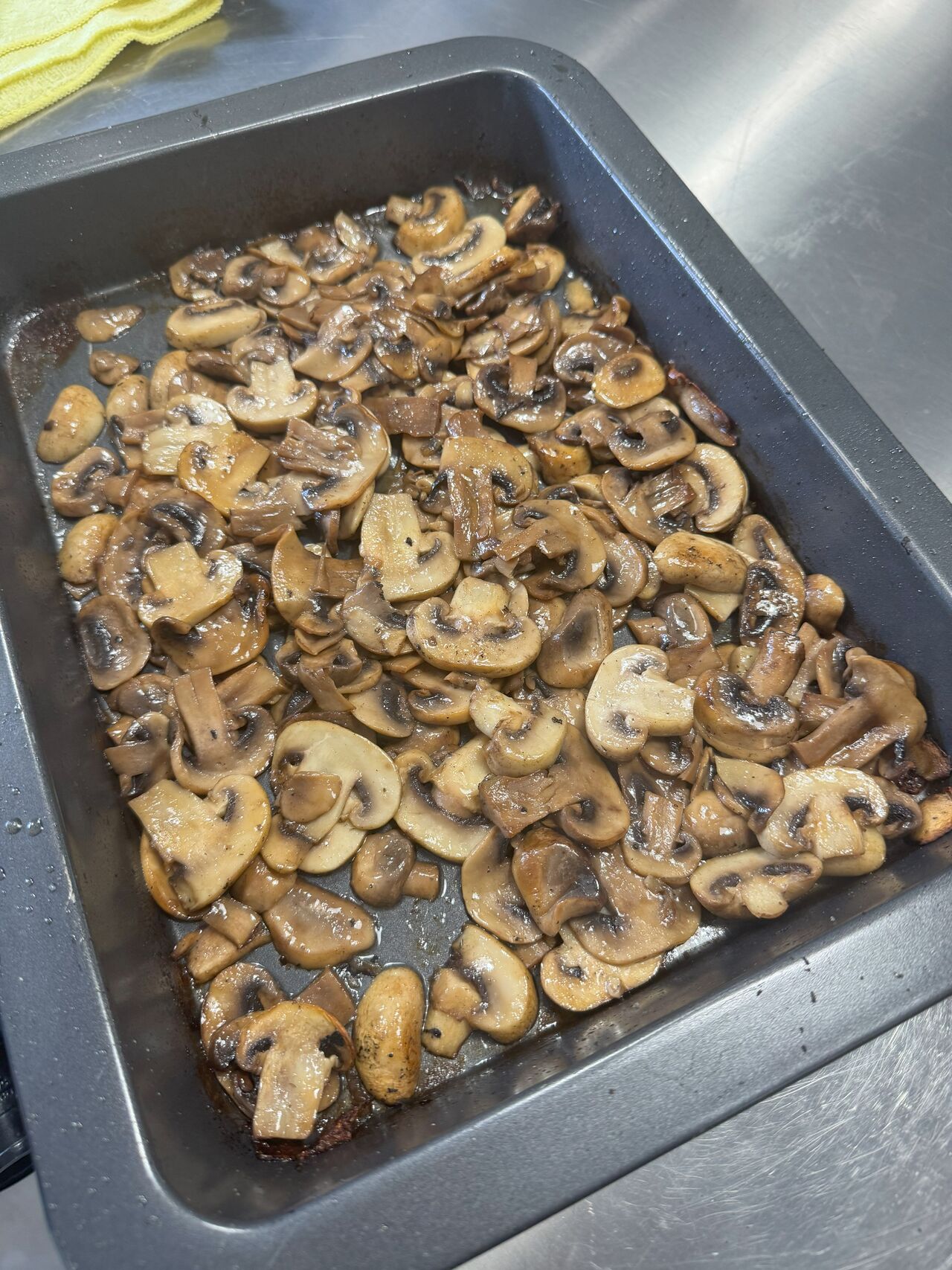 Champiñones al horno