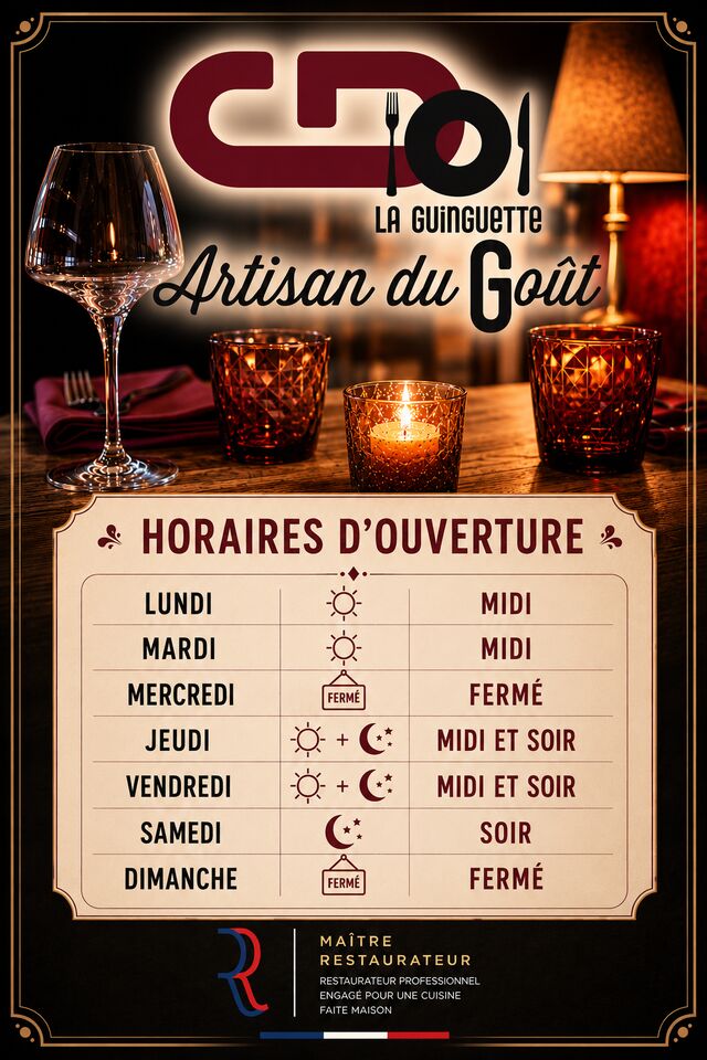 Les horaires
